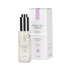   LUUV Bakuchiol Serum 30ml - 100% Natural Anti-Aging Collagen Booster for All Skin Types