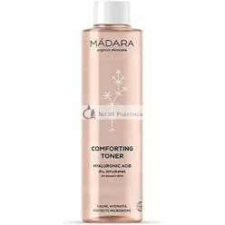   MÁDARA Organic Skincare Comforting Toner 200ml pH Balancing Formula with Hyaluronic Acid Vegan Ecocert Certified Recyclable Packaging