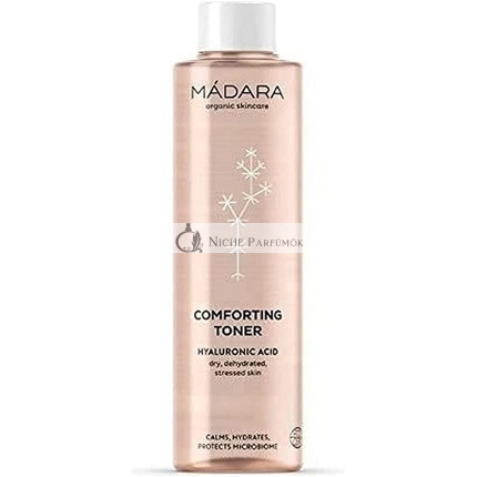 MÁDARA Organic Skincare Comforting Toner 200ml pH Balancing Formula with Hyaluronic Acid Vegan Ecocert Certified Recyclable Packaging