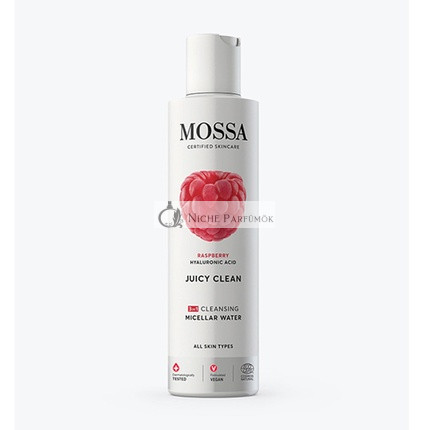 Mossa Juicy Clean Micellar Water Raspberry For All Skin Types 200ml