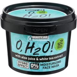   Beauty Jar O H2O! Moisturizing Face Mask 4.23 Oz (100 g) with Aloe Juice and White Tea Extract