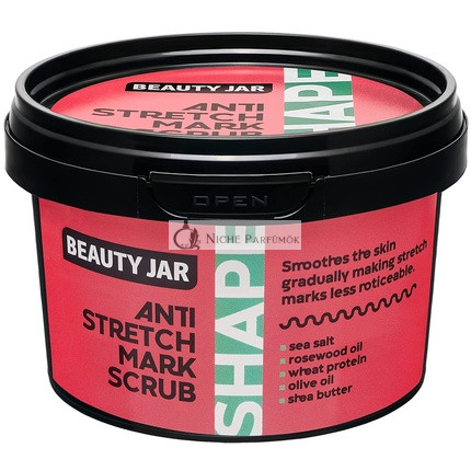 Beauty Jar Shape Anti-Stretch Mark Scrub 14.11oz 400g