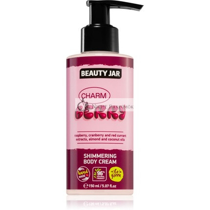 Beauty Jar Berry Charm Glitter Nourishing Cream - 150 ml