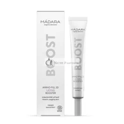   MÁDARA Organic Skincare BOOST Amino-Fill 3D Lifting Booster 25ml - Firming, Smoothing, Collagen-Boosting, Vegan, Ecocert Certified, Recyclable Packaging