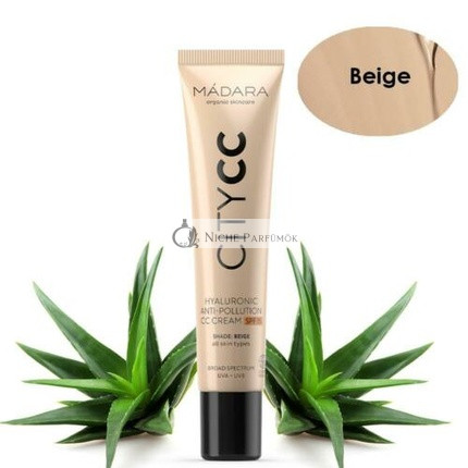 Madara Bio Hyaluronic Anti-Pollution CC Cream SPF15 Beige 40ml