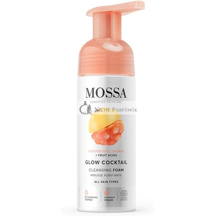 MOSSA Glow Cocktail Purple Cleansing Foam 150ml