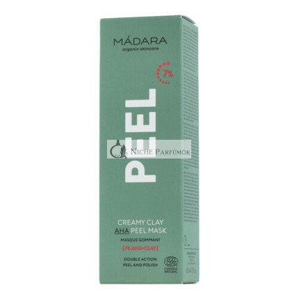 MÁDARA Peel Creamy Clay AHA Peel Mask 60ml