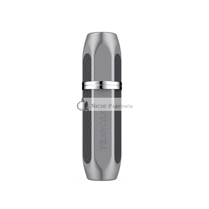 Travalo Vector Refillable Perfume Spray Bottle Premium Airline Approved Unisex 4.8g Silver