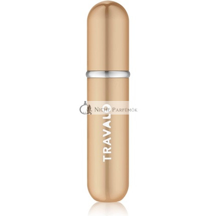 Travalo Classic Refillable Perfume Spray High-Tech Aviation Material 0.13oz Gold