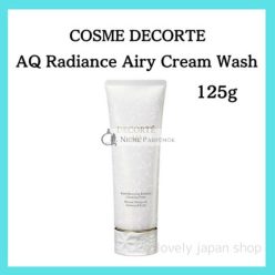   COSME DECORTE AQ Radiance Airy Cream Wash 125g Cleansing Foam Pore Aging Care