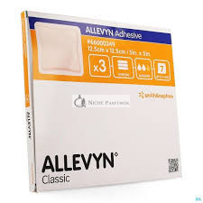 Allevyn Adhesive 12.5x12.5cm - Pack of 3