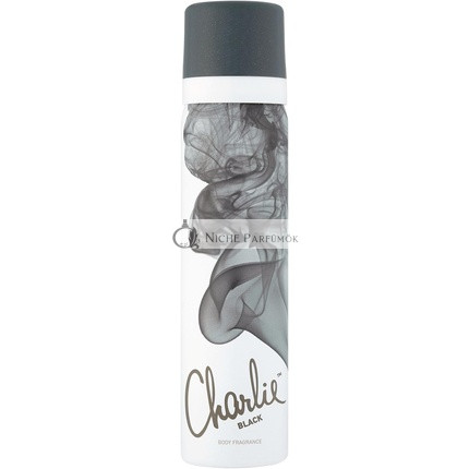 Revlon Charlie Black Deodorant Spray for Women 75 ml