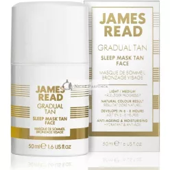   James Read Sleep Mask Overnight Gradual Tan Gel for the Face Light to Medium Tone 50ml