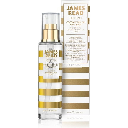 James Read Coconut Dry Oil Self Tan for the Body Light Tone 100ml