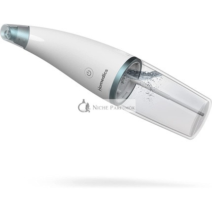 HoMedics Refresh Hydradermabrasion Cleanser Blackhead Remover & Acne Treatment Tool with Vacuum Technology 3 Programmes & 6 Nozzles