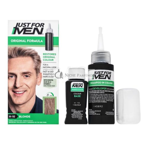 Just For Men Shampoo-in Haircolour Color Shampoo for Men H10 Sandy Blond 66 ml