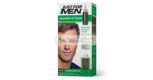 Just For Men Color Shampoo for Men H35 Medium Brown