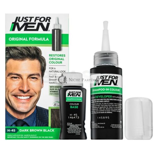 Just For Men Autostop Hair Colour Dark Brown Black H45 35 g