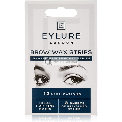 Eylure Taking Shape Eyebrow Shapers Brow Wax Strips Cold Wax Pre-Cutout