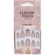 Elegant Touch Perfect Coloured False Nails Collection New Nude Short Stiletto Nails with Glue 24 Pieces