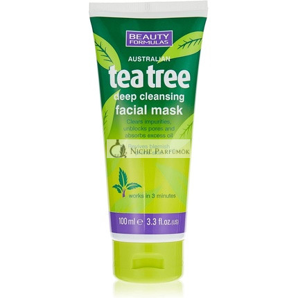 Beauty Formulas Australian Tea Tree Deep Cleansing Facial Mask