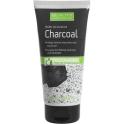   Beauty Formulas Activated Charcoal Detox Cleanser Unscented 150ml