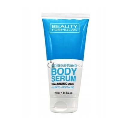 Beauty Formulas Moisturizing Body Serum With Hyaluronic Acid 150 Ml