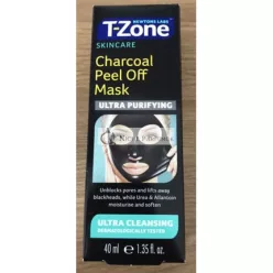 New T-Zone Charcoal Black Peel Off Mask 40ml