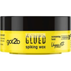   Schwarzkopf got2b Glued Spiking Glue Hair Wax Strong Hold for Up to 72 Hours 75ml Unscented