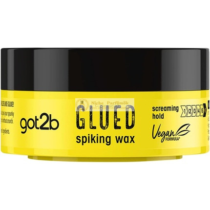 Schwarzkopf got2b Glued Spiking Glue Hair Wax Strong Hold for Up to 72 Hours 75ml Unscented