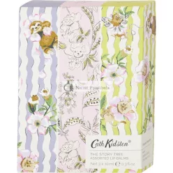   Cath Kidston Story Tree Lip Balm Trio 3 x 10ml Keeps Lips Soft and Smooth - Pack of 3