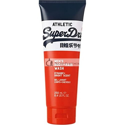 Superdry Athletic Men's Body + Hair Wash 250ml