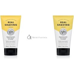   The Real Shaving Company Rejuvenating Face Wash and Scrub 180g