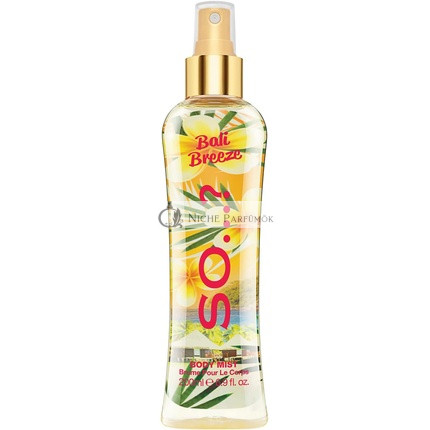 So...? Summer Escapes Women's Bali Breeze Body Mist Fragrance Spray 200ml
