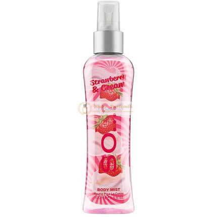 So...? Eper és Tejszín Testpermet Női Illat, 100ml