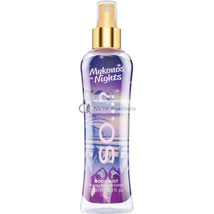 So...? Summer Escapes Women's Mykonos Nights Body Mist Fragrance Spray 200ml
