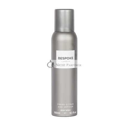 Bespoke Men Fresh Citrus and Vetiver Body Spray for Men 150ml