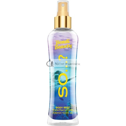 So Summer Escapes Womens Bondi Beauty Body Mist Fragrance Spray 200ml Fruity Gourmand