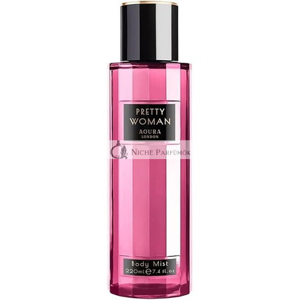 Aoura London Women's Pretty Woman Body Mist Fragrance Spray 220ml