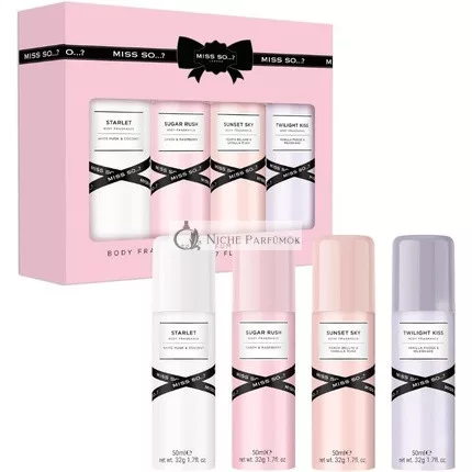 Miss So...? Mini Galore Women's Body Fragrance Gift Set Sublime Bliss