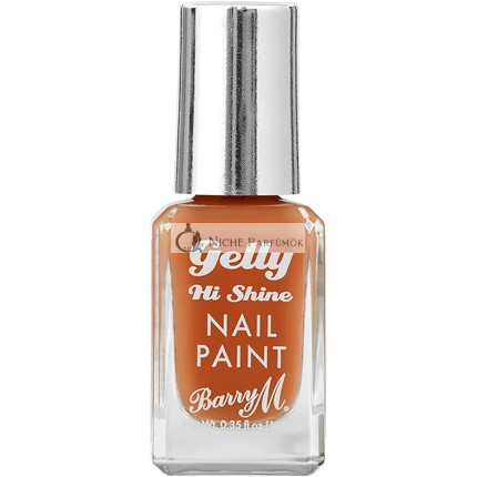 Barry M Gelly Nail Paint Orange Ginger Apricot Tart 10ml