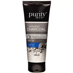 Purity Plus Activated Charcoal Detoxifying Face Mask 100ml