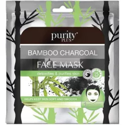   Purity Plus Bamboo Charcoal Face Mask Detoxifies and Purifies Skin