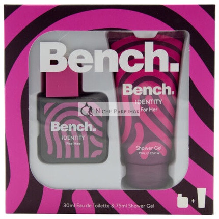 Bench Gift Set IDENTITY FOR HER 30ml EDT Spray + 75ml Shower Gel