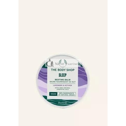 The Body Shop Sleep Bedtime Balm 30g Lavender Vetiver