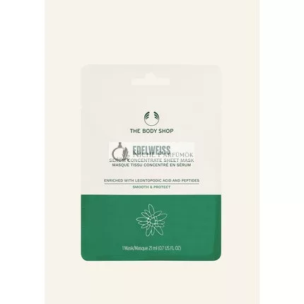 The Body Shop Edelweiss Smooth & Protect Serum Concentrate Sheet Mask