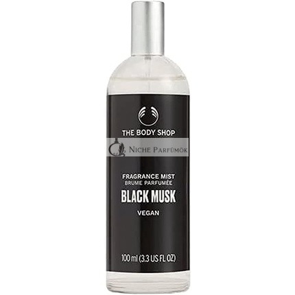 The Body Shop Black Musk Fragrance Mist Deep Musk Scent 100ml