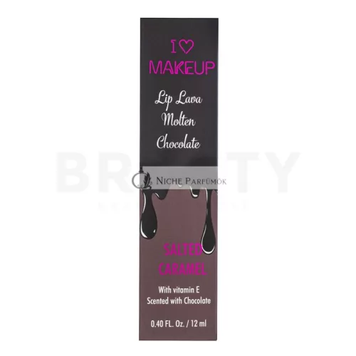 I Heart Revolution Lip Lava Molten Chocolate Liquid Lipstick Salted Caramel 12 ml