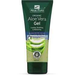   Aloe Pura Organic Aloe Vera Gel with Vitamins A C and E 200ml