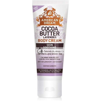 American Dream Lavender Cocoa Butter Cream Infused with Lavender Oil and Vitamin E 100ml